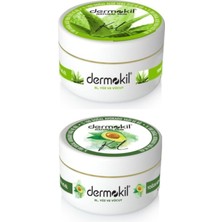 Dermokil El ve Yüz Bakım Kremi Aloevera 300ML-AVOKADO 300ML 2'li Set