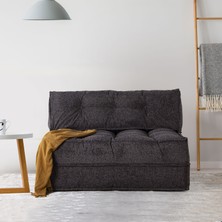 Homedius Mocca Buklet Dekoratif Yataklı Koltuk Çift Kişilik
