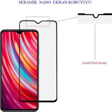 Soffany Xiaomi Redmi Note 8 Pro Ekran Koruyucu Seramik Nano 9d Tam Kaplama