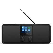 Philips TAR8805/10 Dab + Spotify Connect Radyo (Bluetooth,uyku Zamanlayıcı, Çift Alarm, Cep Telefonları Için Qi Şarj,,usb)
