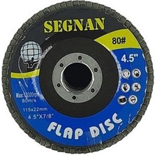 Segnan Flap Disc Zımpara 115 x 80 Kum