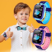 Lbq-Locator Tracker, Anti Kayıp Monitör - Kid Smartwatches (Siyah)