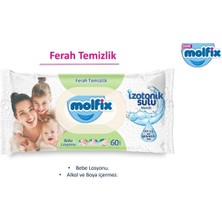 Molfix Islak Havlu Mendil Izotonik Ferah Temizlik 60LI 6 Adet