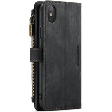 CaseMe CASEME-C30 Pu + Tpu Kılıf iPhone Xs / x Için Siyah (Yurt Dışından)