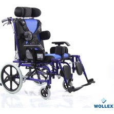 Wollex W958 Engelli Çocuk Tekerlekli Sandalye Serebral Çocuk Sandalyesi Hasta Çocuk Sandalyesi
