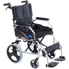Comfort Plus KY863LABJ-A12 Alüminyum Transfer Özellikli Tekerlekli Sandalye Füme