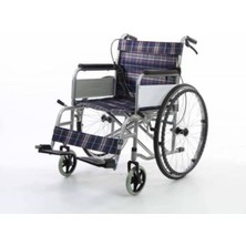 Golfi G099 Tekerlekli Sandalye Manuel Engelli Özürlü Hasta Taşıma Transfer Sandalyesi Refakatçi Fren