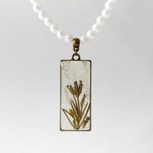 Halley Concept El Yapımı Özel Tasarım Reçine Kadın Kolye