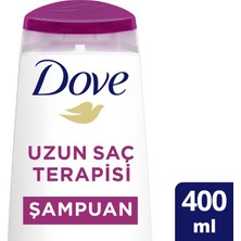 Dove Saç Bakım Şampuanı Uzun Saç Terapisi Uzun Yıpranmış Saçlar İçin 400 ML X2 Adet