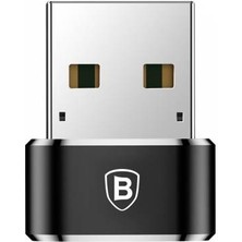 Baseus USB 2.0 To Type C Dönüştürücü Typce Girişi USB Dönüştürücü Hızlı Veri Transferi