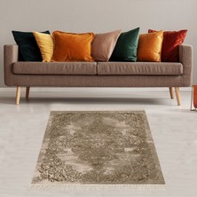 Bona Fortuna Osmanlı Motifler Desenli Etnik Dijital Baskı Yıkanabilir Kaymaz Taban Salon Halı ve Yolluk