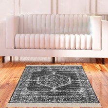 Bona Fortuna Osmanlı Desen Göbekli Dijital Baskı Yıkanabilir Modern Salon Halısı ve Yolluk