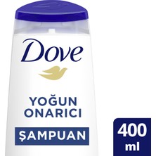 Dove Saç Bakım Şampuanı Yoğun Onarıcı Yıpranmış Saçlar İçin 400 ML x2 Adet