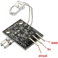 CDM Kalp Atış -  Nabız Ölçüm Sensörü - KY-039 Heart Beat Sensor
