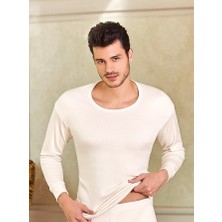 Berrak 745 Kışlık Interlok Açık Yaka Uzun Kol Üst