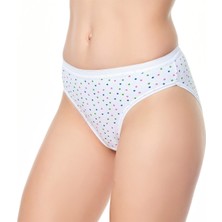 Tutku 0803 Yıldız 6'lı Paket Elastan Bayan Bikini Külot