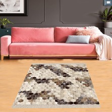 Bona Fortuna Dana Derisi Desen Dijital Baskı Yıkanabilir Kaymaz Taban Modern Salon Halısı ve Yolluk