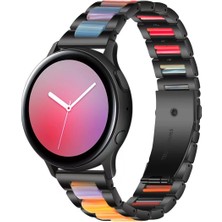 Sunsky Metal 3 Boncuk - Reçine Kayışı Için Huawei Saat Gt 3 42 mm / Saat Gt 2 42 mm Siyah Renk (Yurt Dışından)