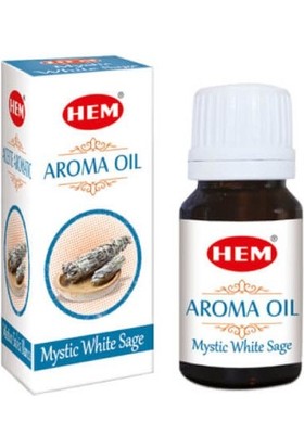 Hem Buhurdanlık Kokusu White Sage Oil 10 ml