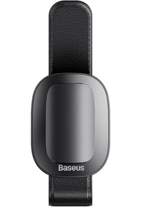 Baseus Platinum Araç Oto Güneşlik Gözlük Tutucu Klipsli ACYJN-A01 Siyah