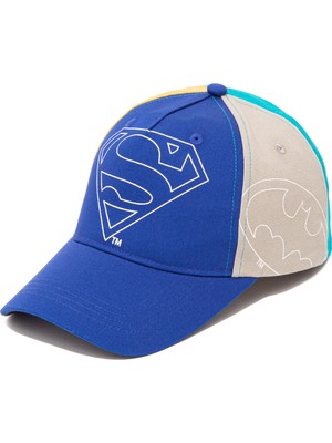 Mavi Erkek Justice League Baskılı Renkli Şapka 092892-35020