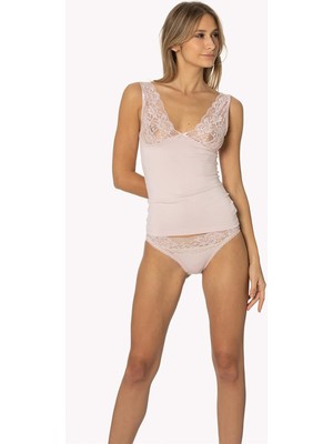 Pierre Cardin 390 Kaşkorse Dantelli Atlet - Külot Takımı