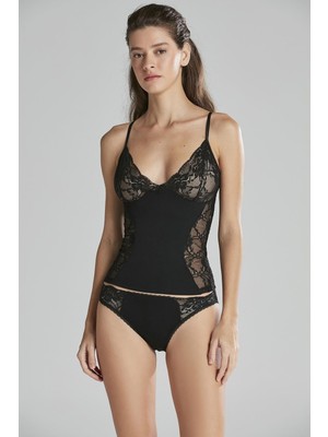 Pierre Cardin 391 Kaşkorse Dantelli Atlet - Külot Takımı