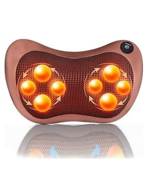 Mega Awm 8 Toplu Masaj Yastığı Ayak Bel Boyun Sırt Vücut Omuz Aleti Yeni Model Masaj Yastığı