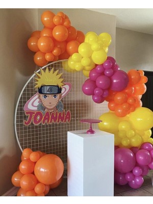 Bal10 Dünyası Pastel Balon Zinciri 100 Adet