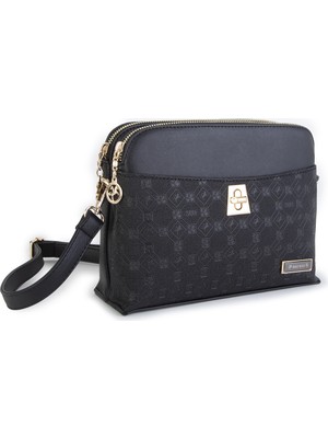 Byhakan NS-933 Polo Desen Bayan Çapraz Çanta Kadın  Çanta