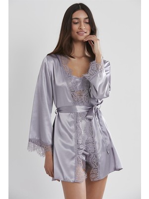 Pierre Cardin 2490 Üçlü Saten Şortlu Takımı