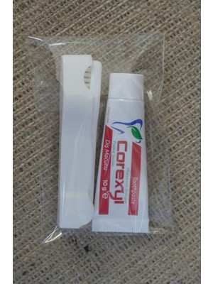 Clean Stoff Otel Tipi Diş Seti Macun Fırça 100'lü