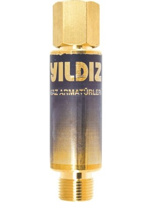 Yıldız Alev Emniyet Valfi Basinç Düsürücü Için Oksijen (5100 - 5200 - -5300 - 5400)