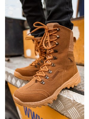 Chekich CH051 Süet Tb Erkek Bot Taba