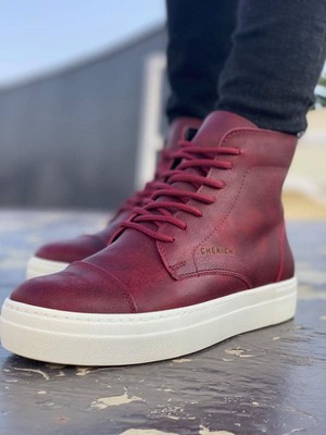 Chekich CH029 Bt Erkek Bot Bordo