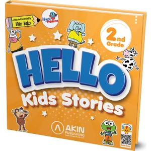Akın Publishing Dil Hello Kids Stories 2nd Grade