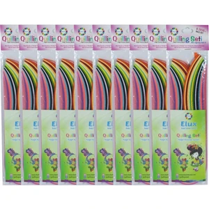 Quilling Set Ince 0,5X50 cm 10 Adet