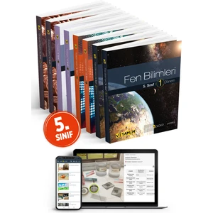 Kitapları 5. Sınıf Derslere Tam Destek Paketi | 8 Kitap + Dijital Eğitim İçeriği | Mobil ve Tablet Erişimi