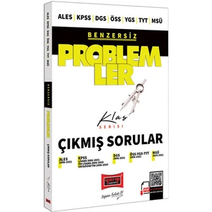 Yargı Yayınevi ALES KPSS DGS ÖSS  YGS TYT MSÜ 2022 Benzersiz Problemler Çıkmış Sorular