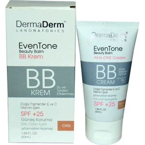 Eventone Bb Krem Orta Ton Vitaminli Spf+25 Güneş Koruma Bitki Özlü 50 ml