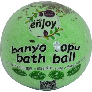 Suds Enjoy Okaliptuslu El Yapımı Banyo Bombası Banyo Topu Yeşil 90-120 gr