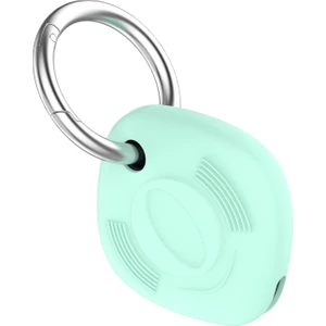 F Fityle Smarttag Izci Kapağı Için Silikon Kılıf Keyring ile -, 41.5X12.6MM Yeşil