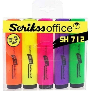 Scrikss SH712 Fosforlu Kalem 5'li