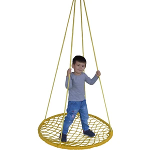Keyif Sepeti Çocuk ve Yetişkin Yuvarlak Tavana Asılan Salıncak (Büyük Boy )