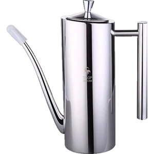 304 Paslanmaz Çelik Yağdanlık 700ML - Gri (Yurt Dışından)