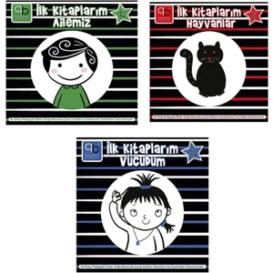 Bebeğim İçin İlk Kitaplarım Seti ( Vücudum - Hayvanlar - Ailemiz )