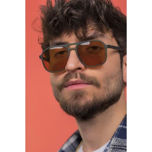 Focus On Asgard Matte Green Unisex Güneş Gözlüğü