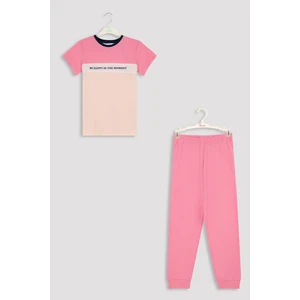 Kız Çocuk Be Happy 2li Pijama Takımı