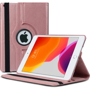 Apple iPad 10.2 Inç 9.nesil 360° Dönebilen Standlı Premium Tablet Kılıfı