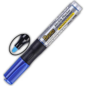 Akrilik Marker Yuvarlak Uç 1 Adet Brons Akrilik Markör Metal Seramik Ahşap Kumaş Tuval Cam Taş